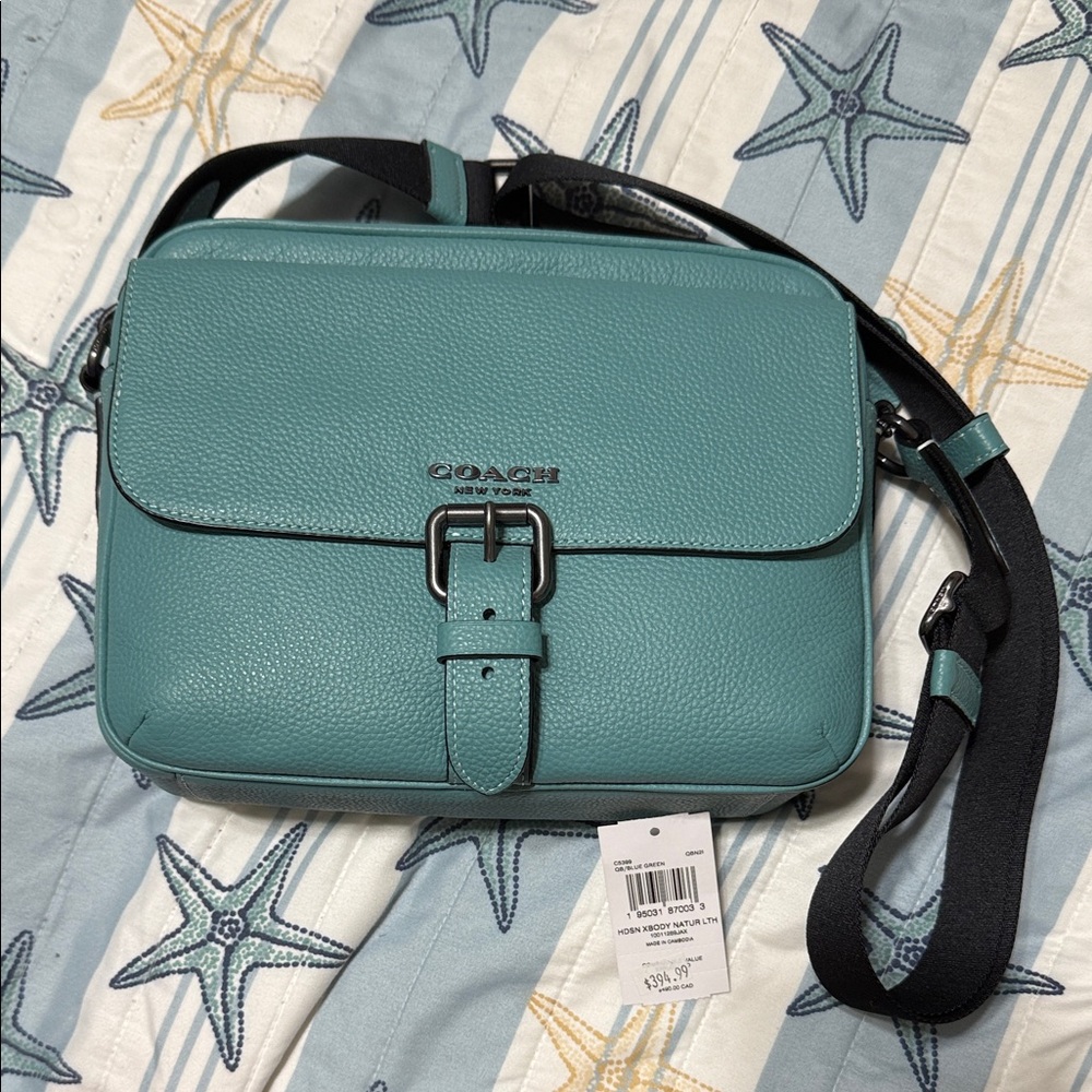 Coach Turquoise Crossbody Bag